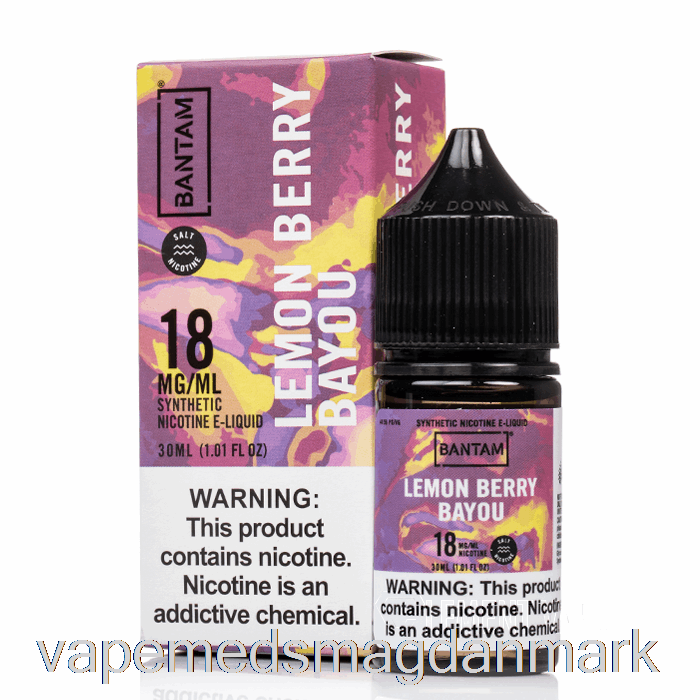 Engangs Vape Danmark Citronbær Bayou - Bantam Salt - 30ml 18mg